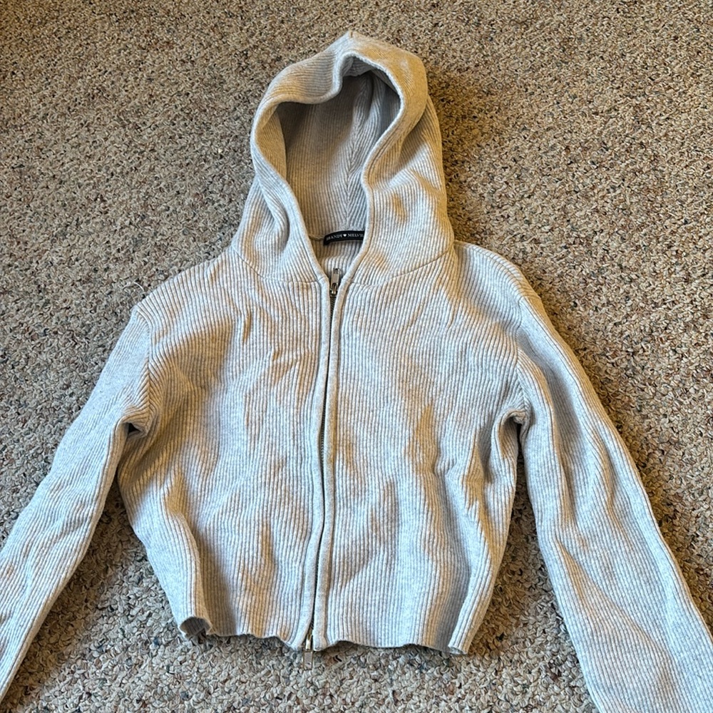 Brandy Melville cropped sweatshirt